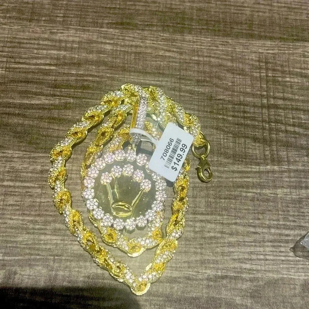 Iced Out Rolex Crown